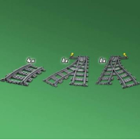 LEGO 60238 City Trains Wissels 6 stuks uitbreidingsset